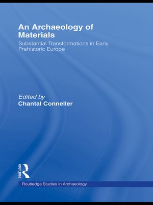 cover image of An Archaeology of Materials